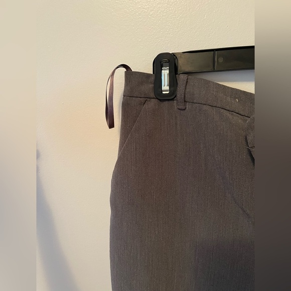 Topshop grey Trousers Smart Stretch Pockets Work Tailored Women's 8 - Picture 6 of 7